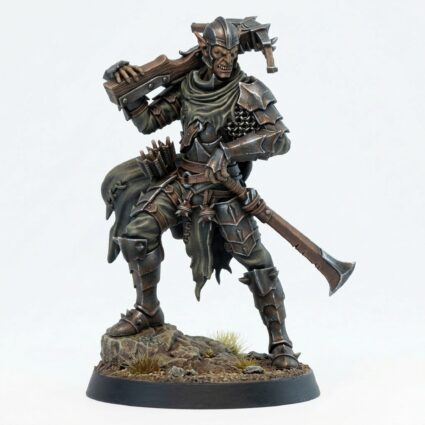 Orc Wretch A - Painted 3D Printed Miniature