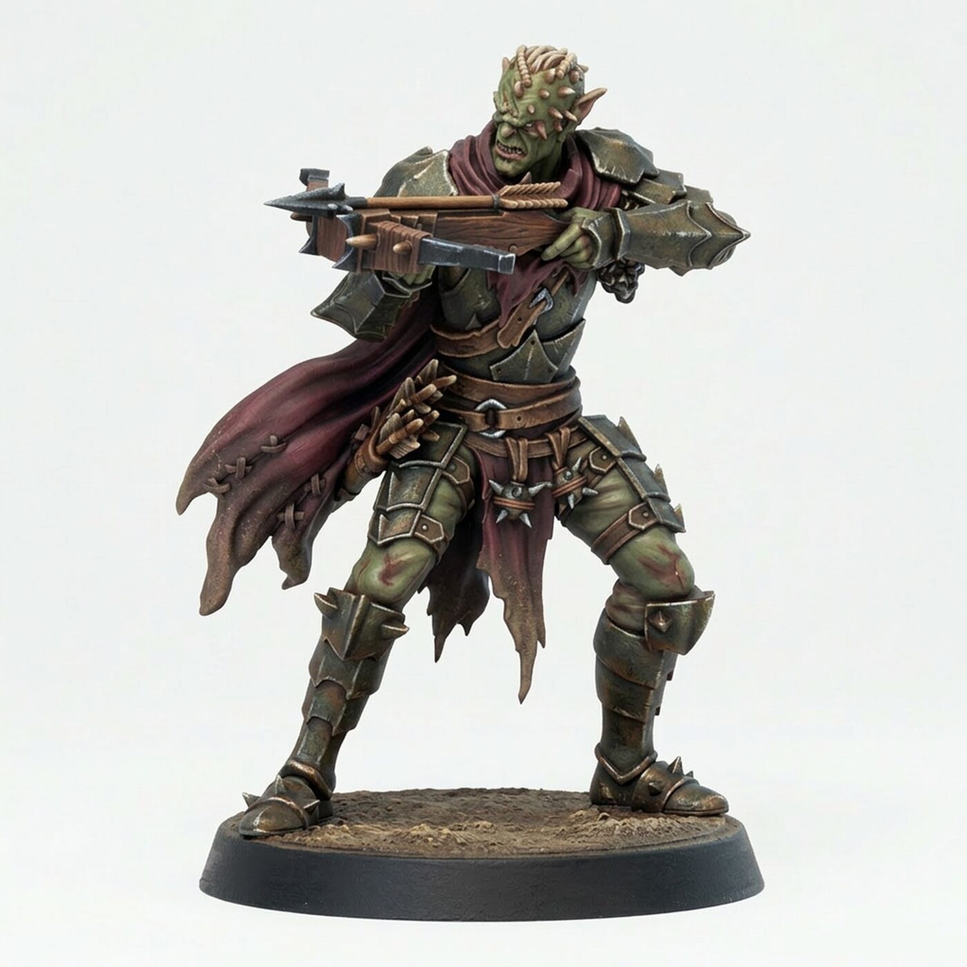 Orc Wretch B - Painted 3D Printed Miniature
