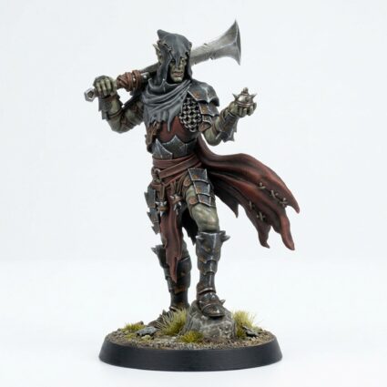 Orc Wretch Sapper A - Painted 3D Printed Miniature