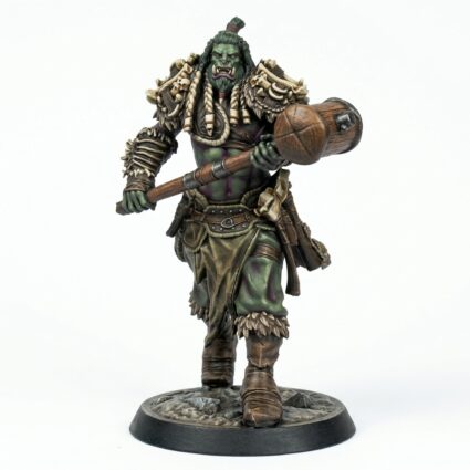Orcsoldier Hammerready - Painted 3D Printed Miniature