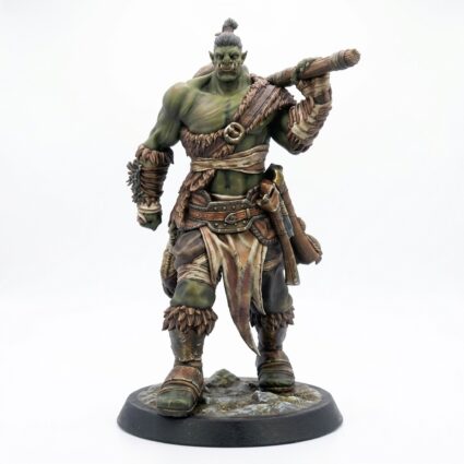 Orcsoldier Hammerwalk - Painted 3D Printed Miniature