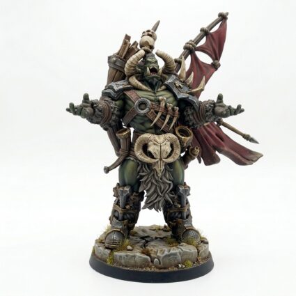 Orctribebannerman B - Painted 3D Printed Miniature