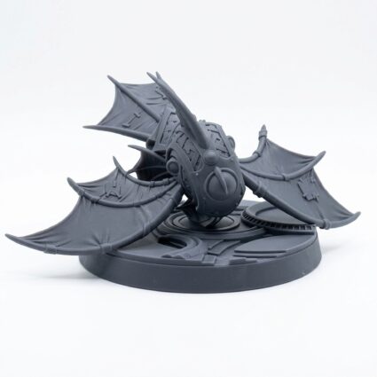 Ornithopter D - Gray Resin 3D Printed Miniature