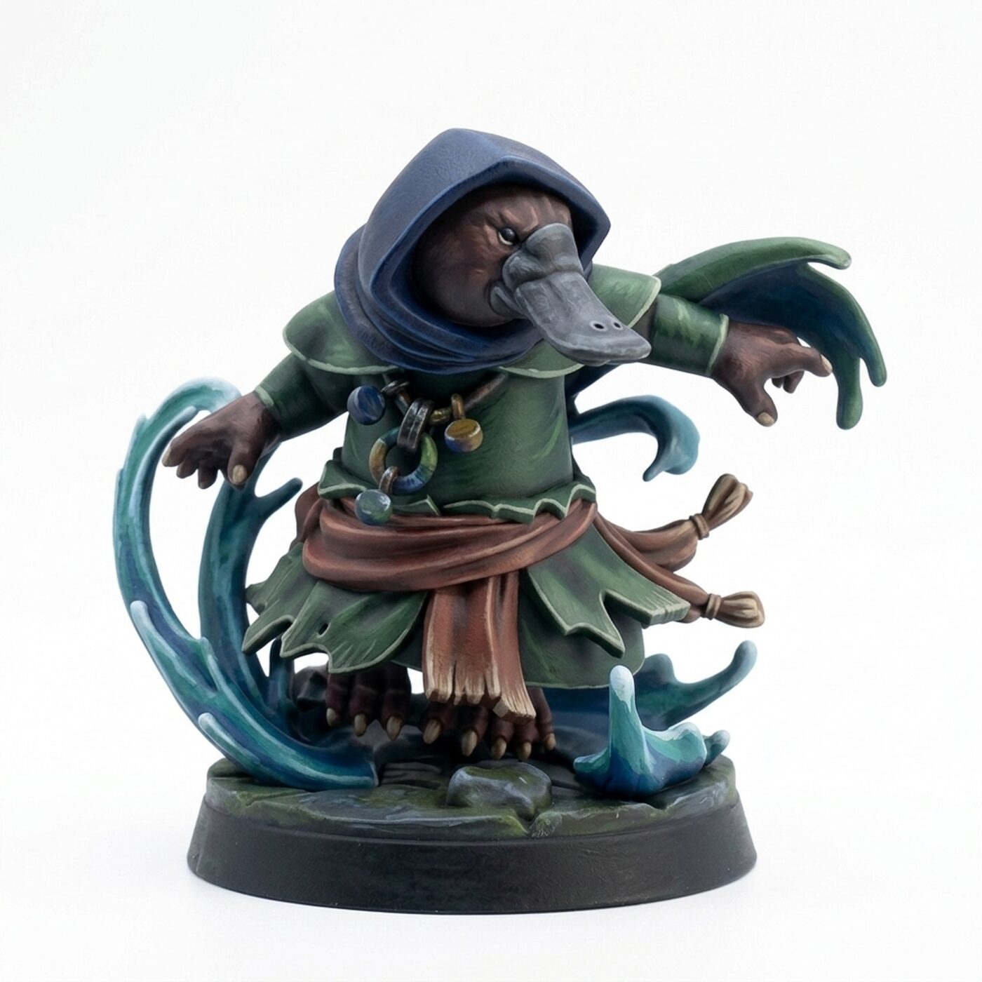 Platypus Water Healer - Painted 3D Printed Miniature