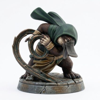 Platypus Waterbender - Painted 3D Printed Miniature