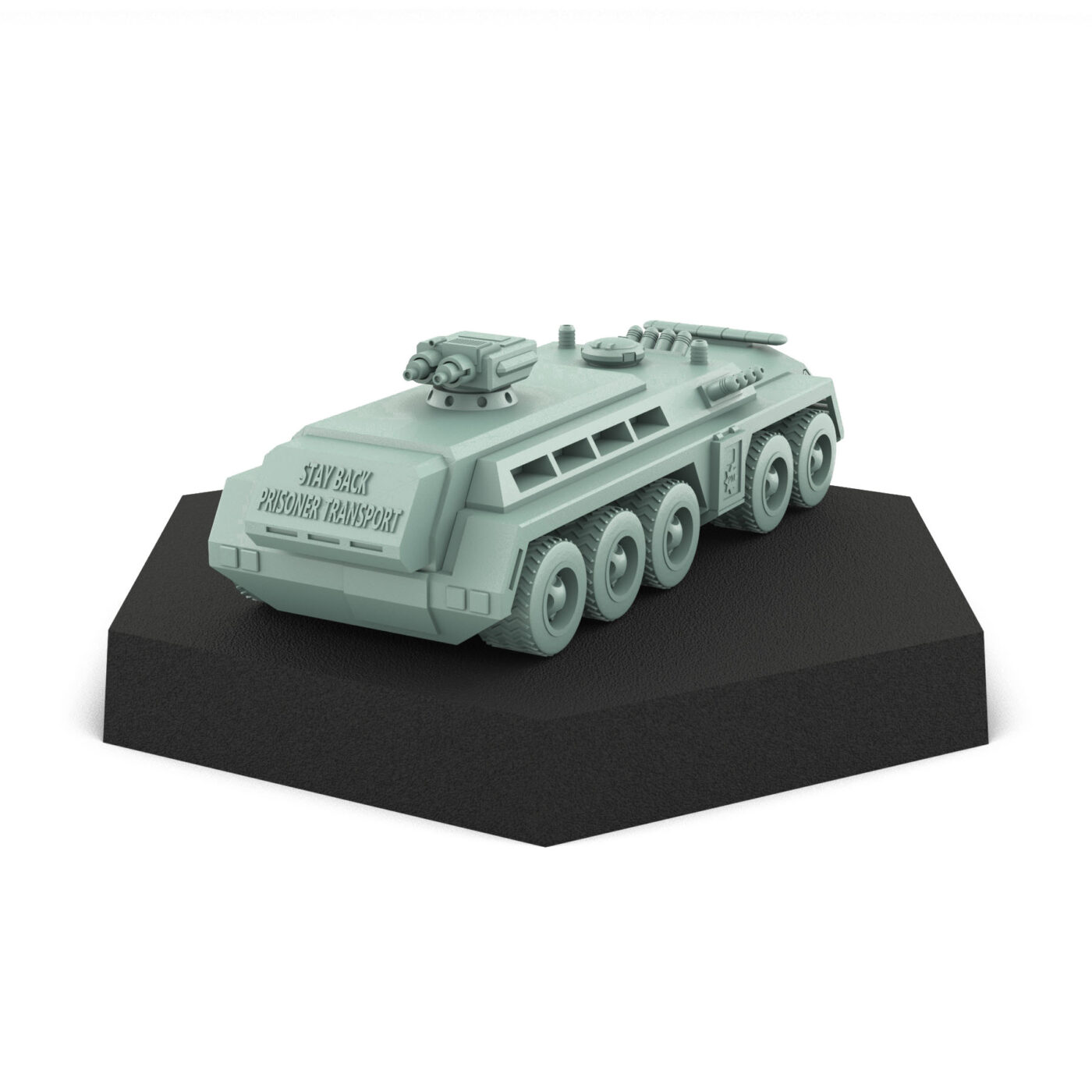 PMV Prisoner Transport - 3D Printed Sci-Fi Vehicle