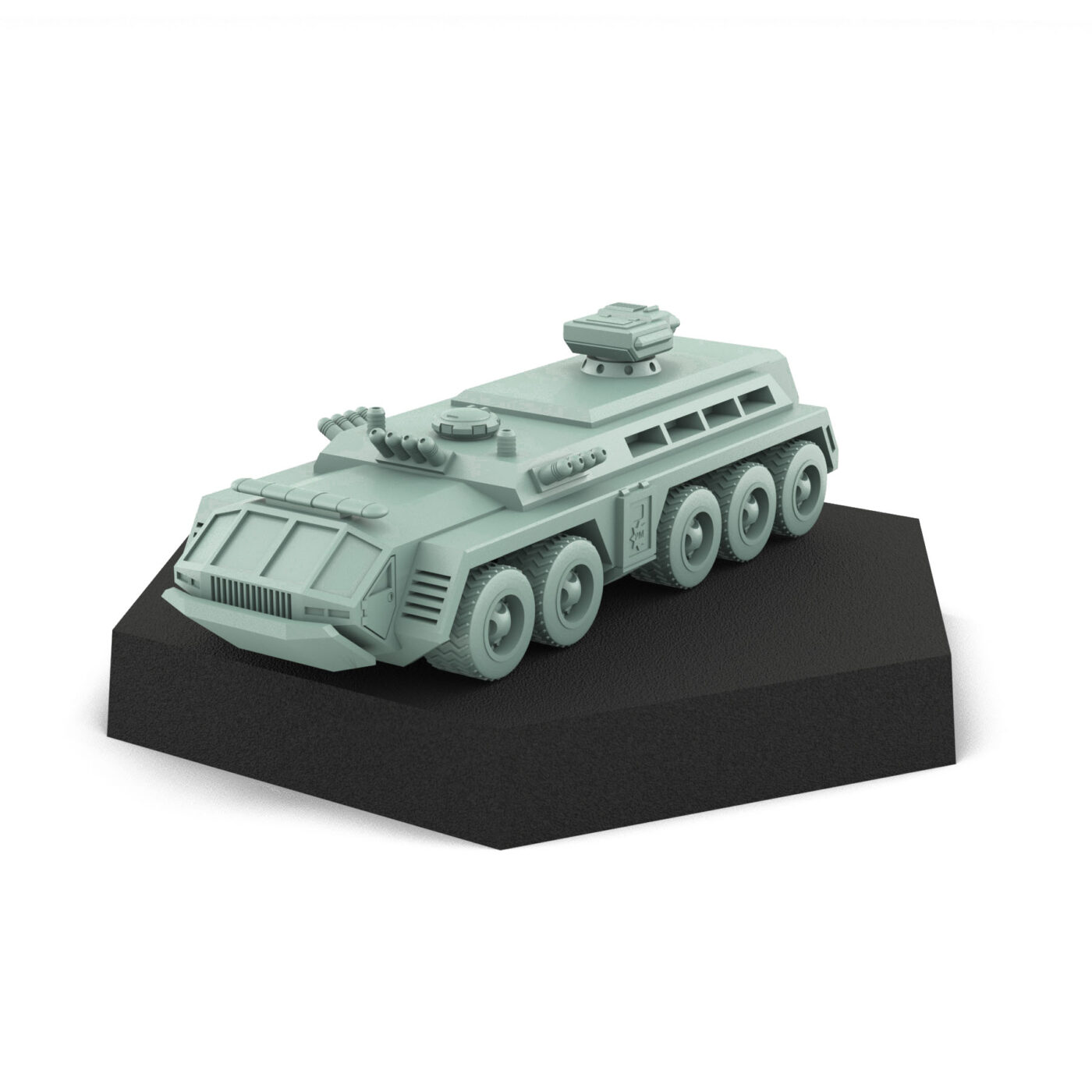 PMV Prisoner Transport - 3D Printed Sci-Fi Vehicle 3D Printed Mech Miniature