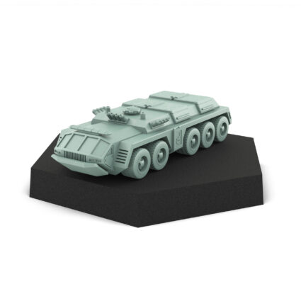 PMV Wheeled Transport Vehicle 3D Printed Mech Miniature