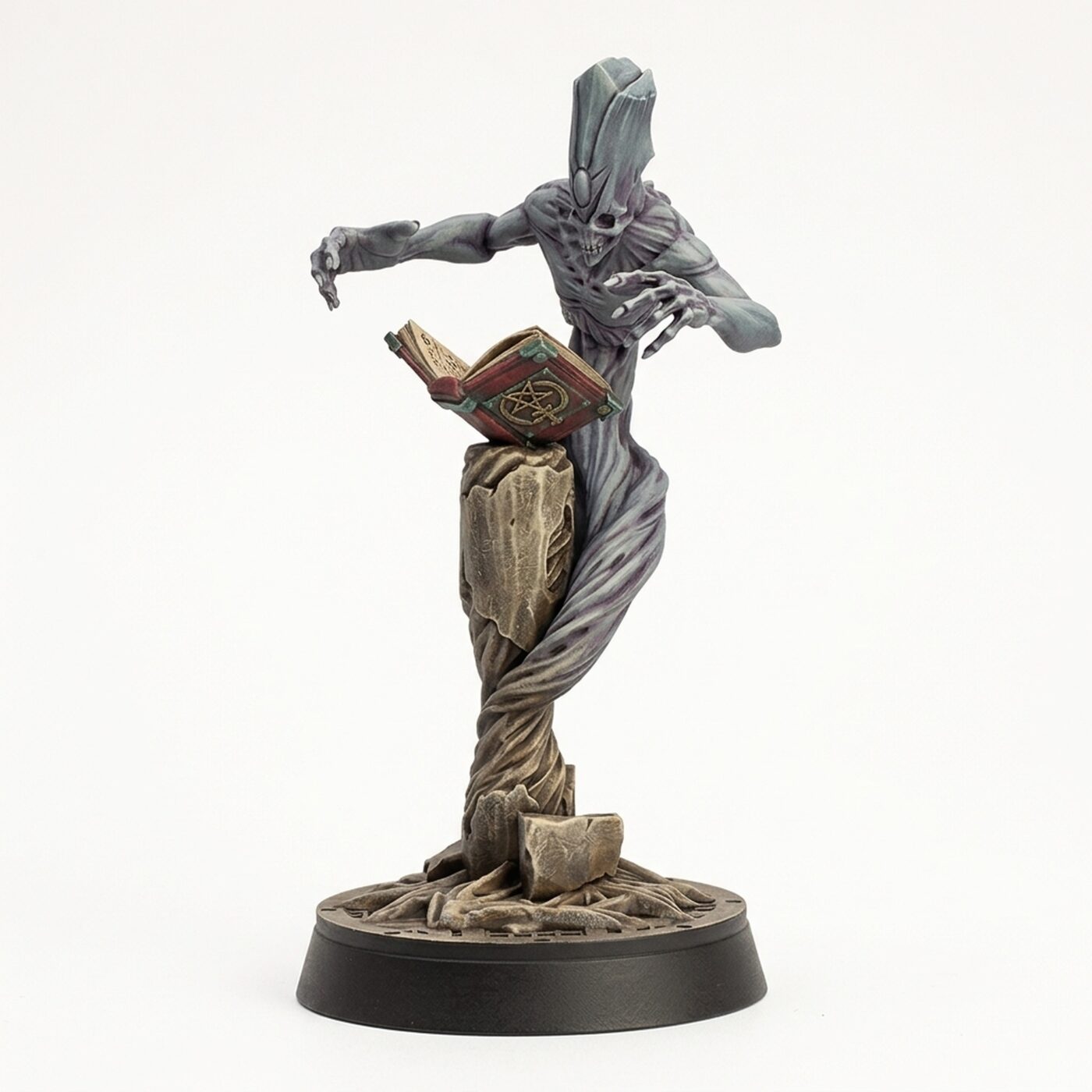 Priest Book Of Lies - Painted 3D Printed Miniature