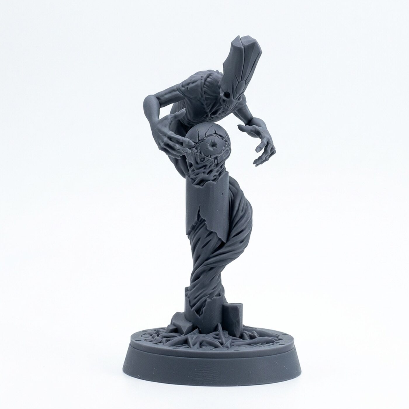 Priest Far Seer - Gray Resin 3D Printed Miniature