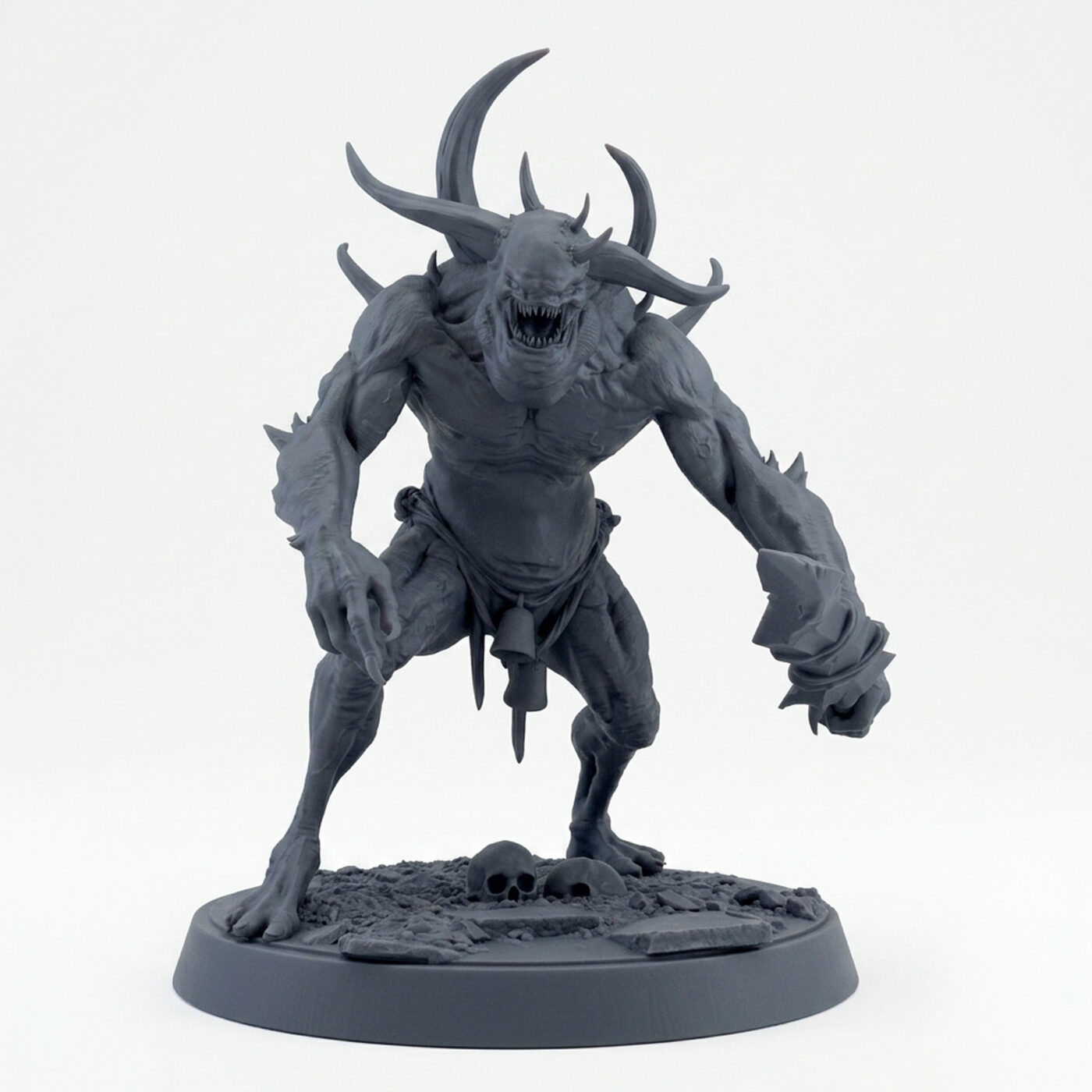 Putrid Servant A Show Sword - Gray Resin 3D Printed Miniature