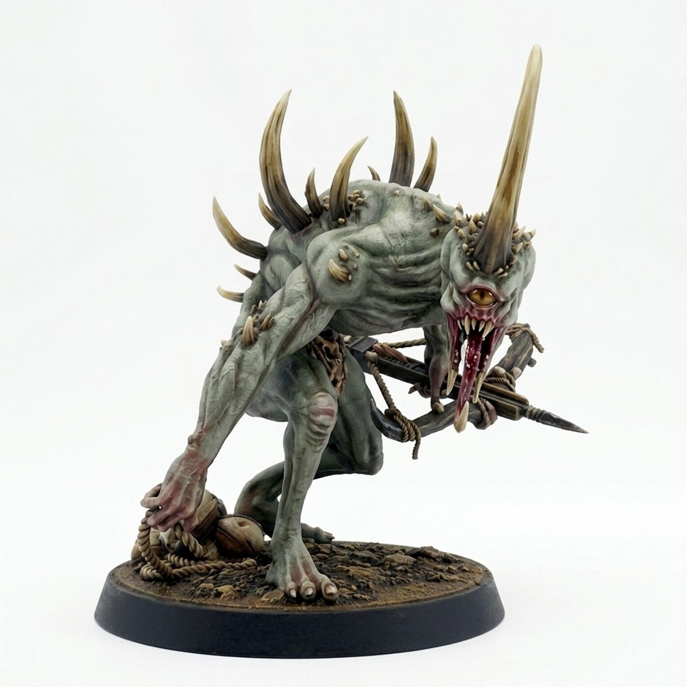 Putrid Servant B Walk Crossbow - Painted 3D Printed Miniature