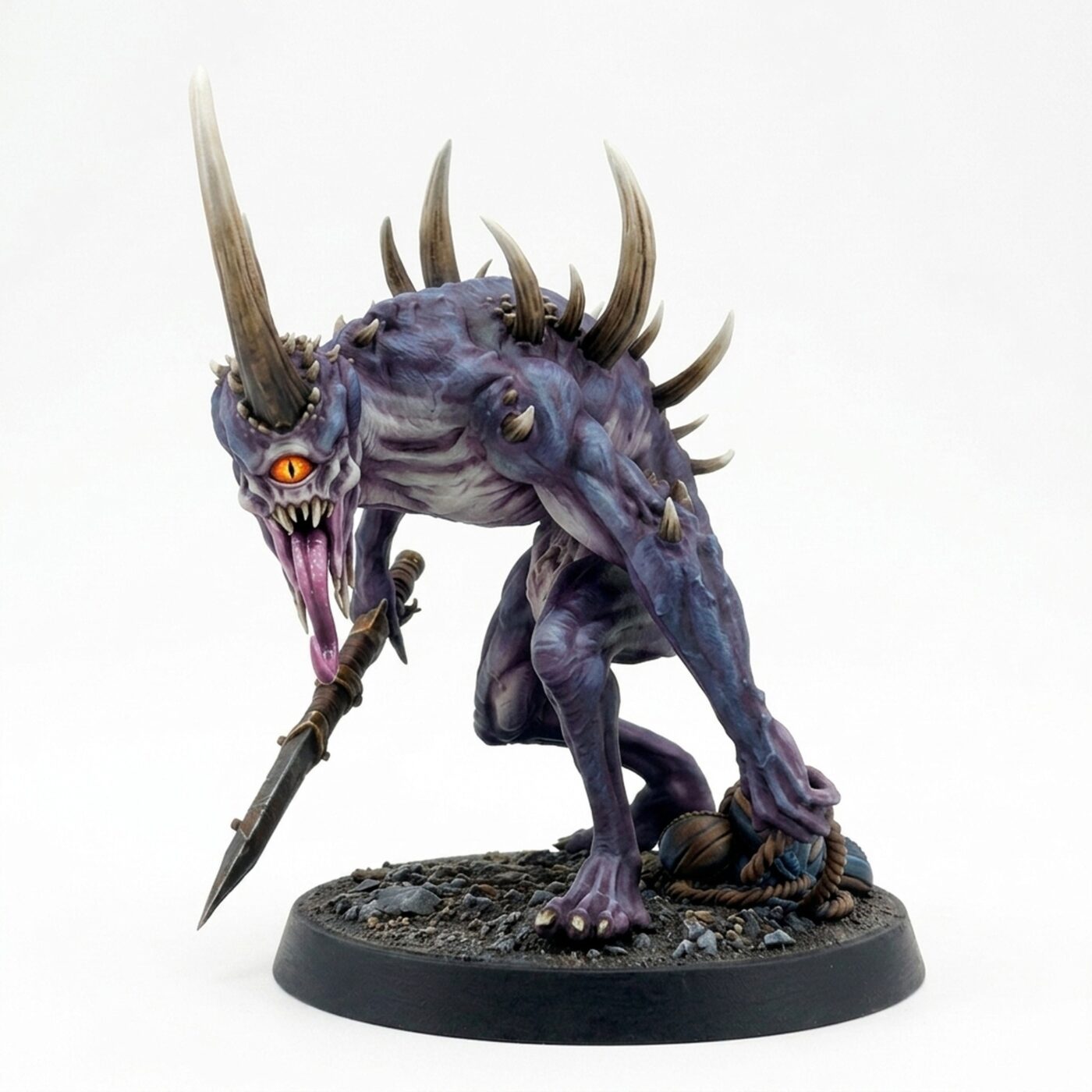 Putrid Servant B Walk Sword - Painted 3D Printed Miniature