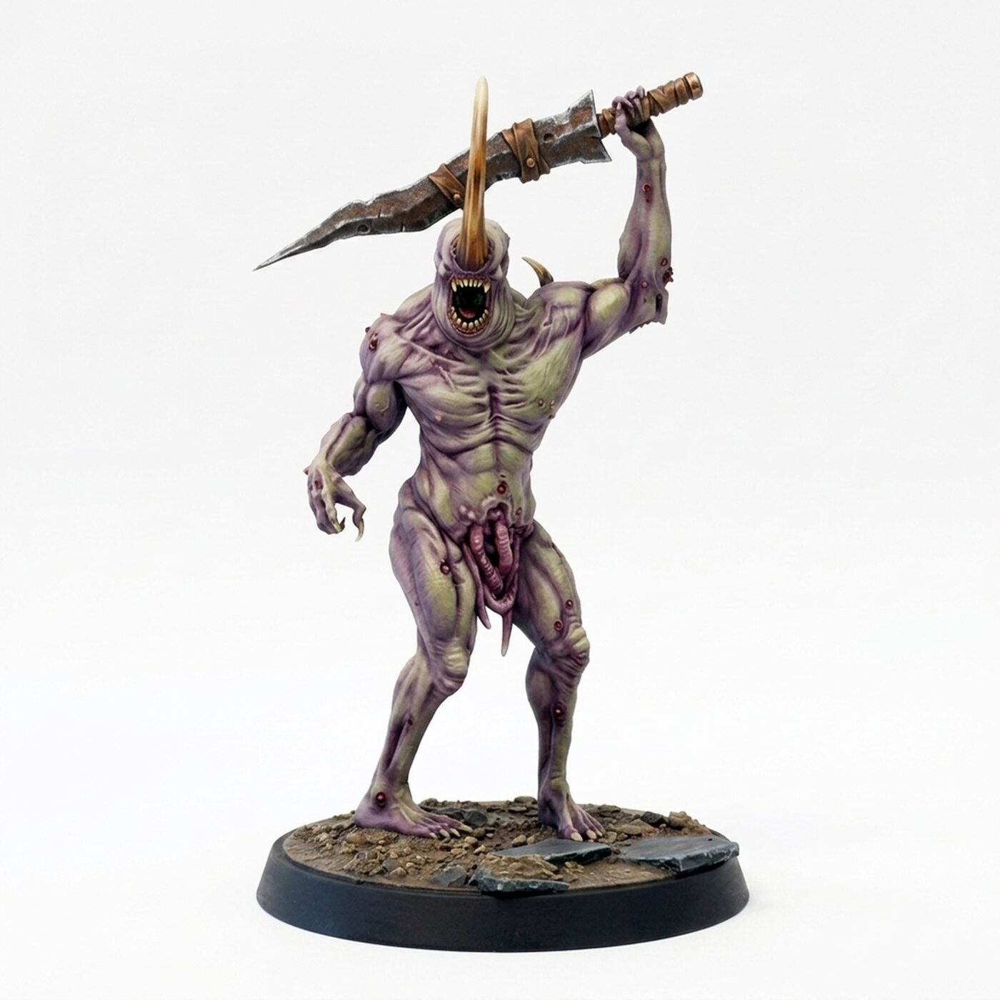 Putrid Servant C Stand Sword - Painted 3D Printed Miniature