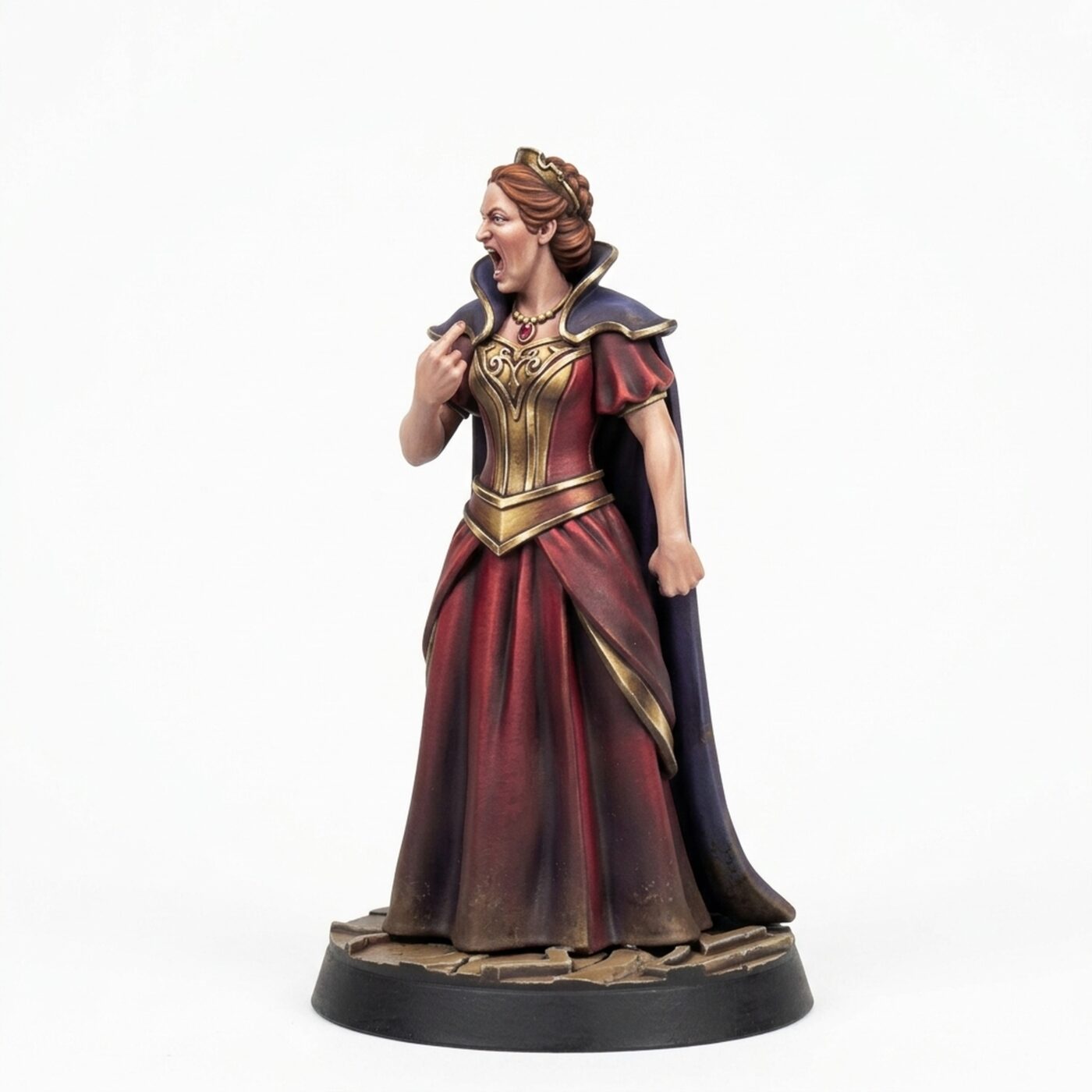 Queen - Painted 3D Printed Miniature