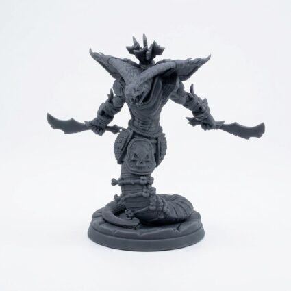 Ranged Yuddrakh B - Gray Resin 3D Printed Miniature