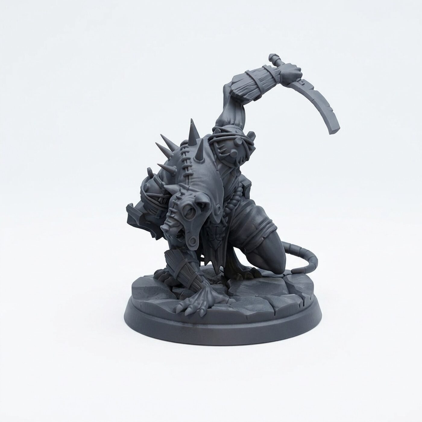 Ravagerguard B - Gray Resin 3D Printed Miniature