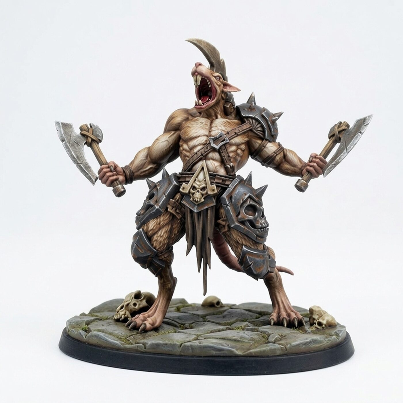 Ravager Warrior A - Painted 3D Printed Miniature