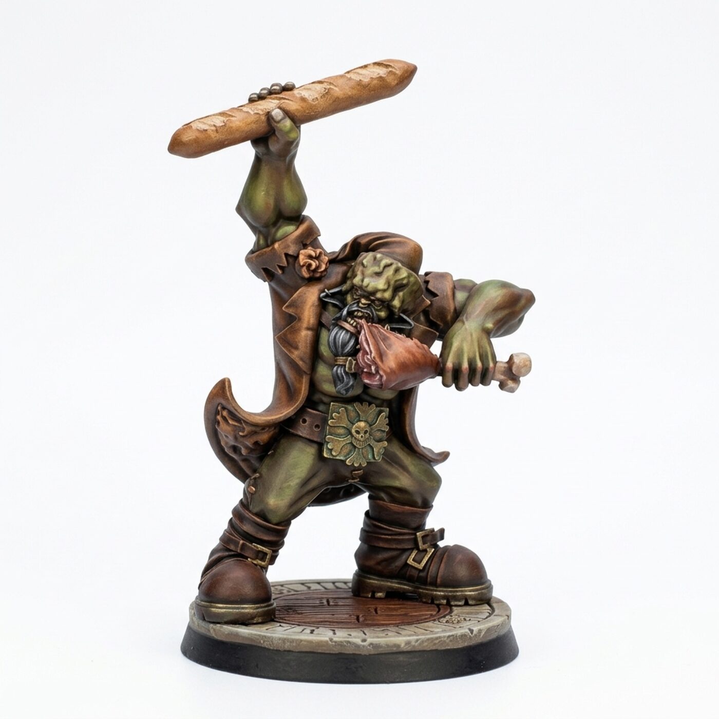 Ravenous Orc - Painted 3D Printed Miniature