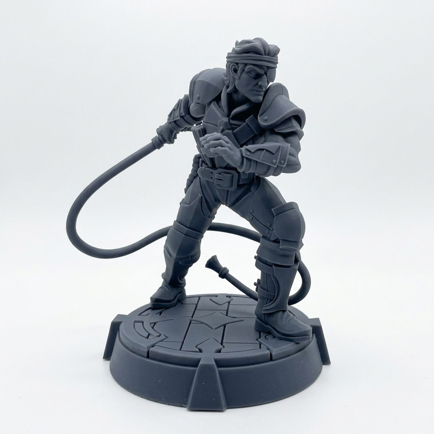 Rein Hagen - Gray Resin 3D Printed Miniature