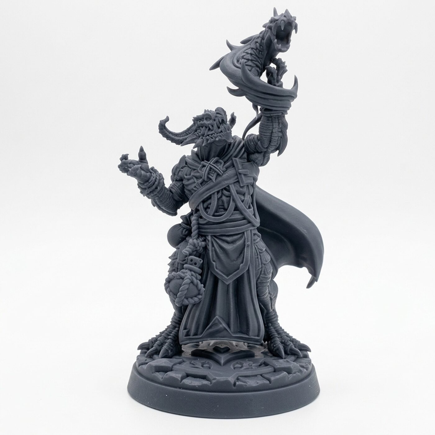 Relickeeper A - Gray Resin 3D Printed Miniature