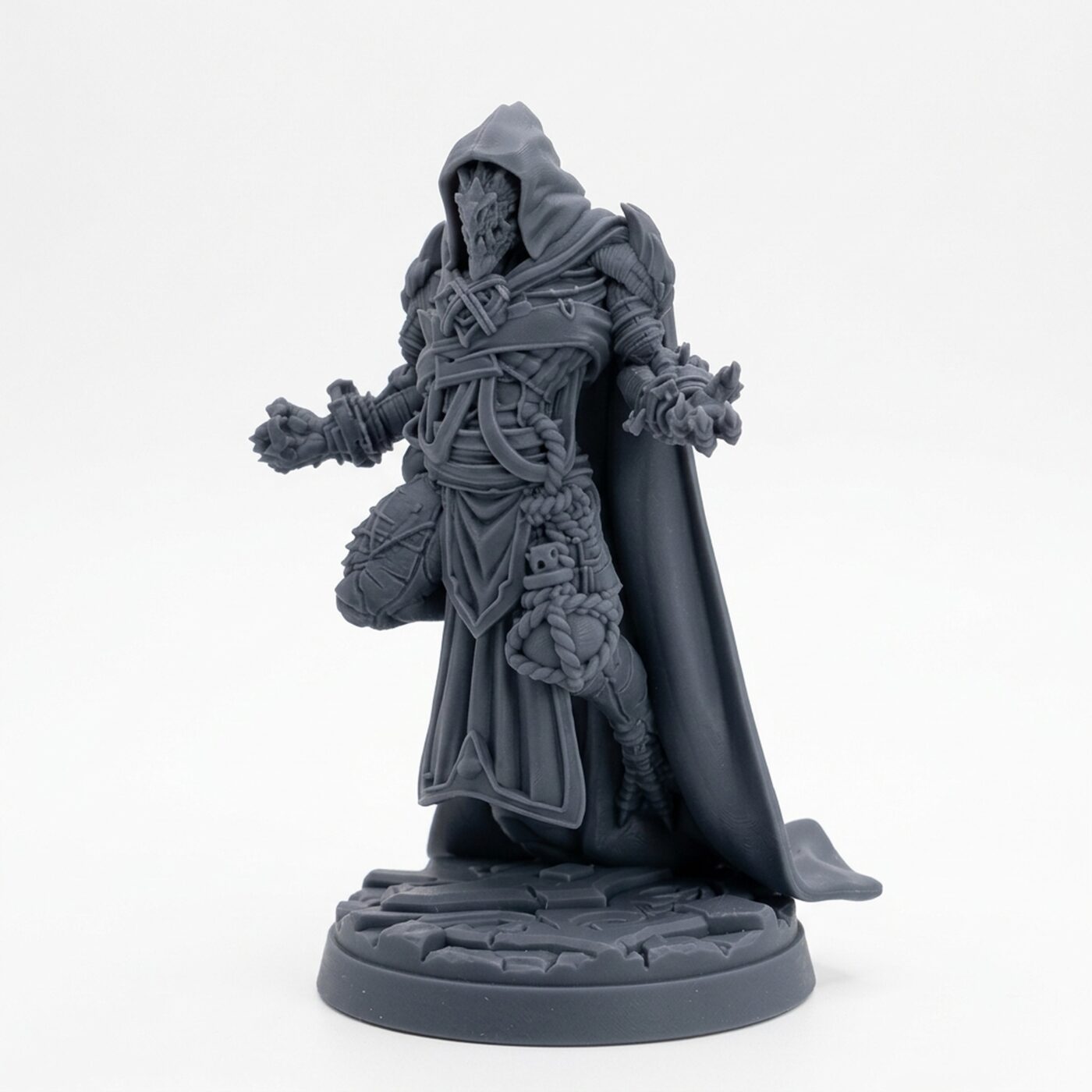 Relickeeper C - Gray Resin 3D Printed Miniature