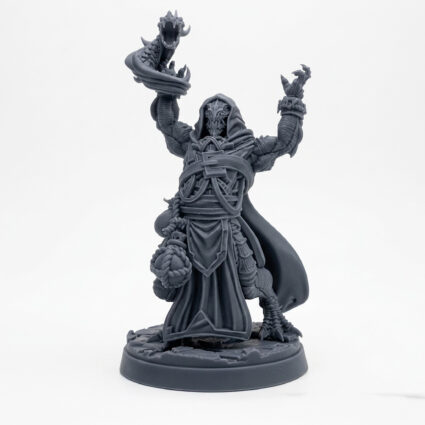 Relickeeper D - Gray Resin 3D Printed Miniature