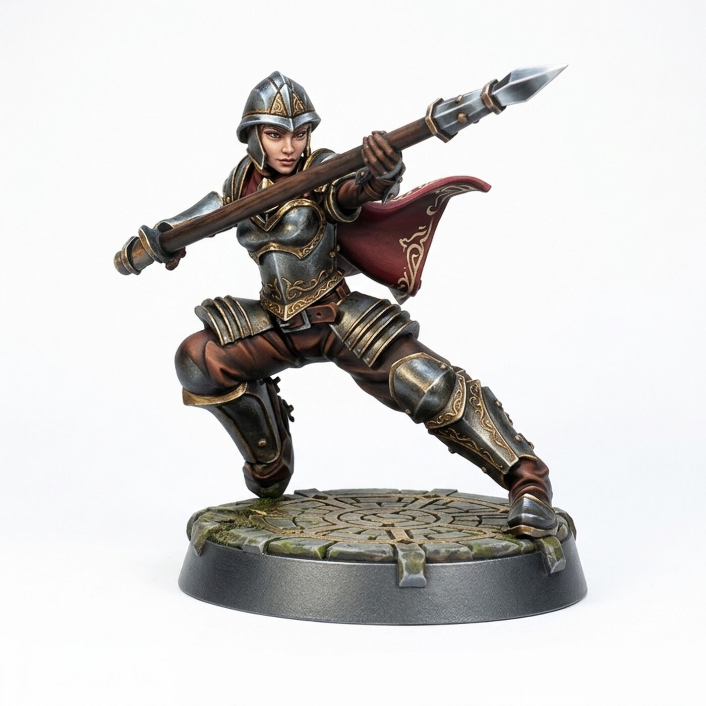 Rhea Thebold - Painted 3D Printed Miniature