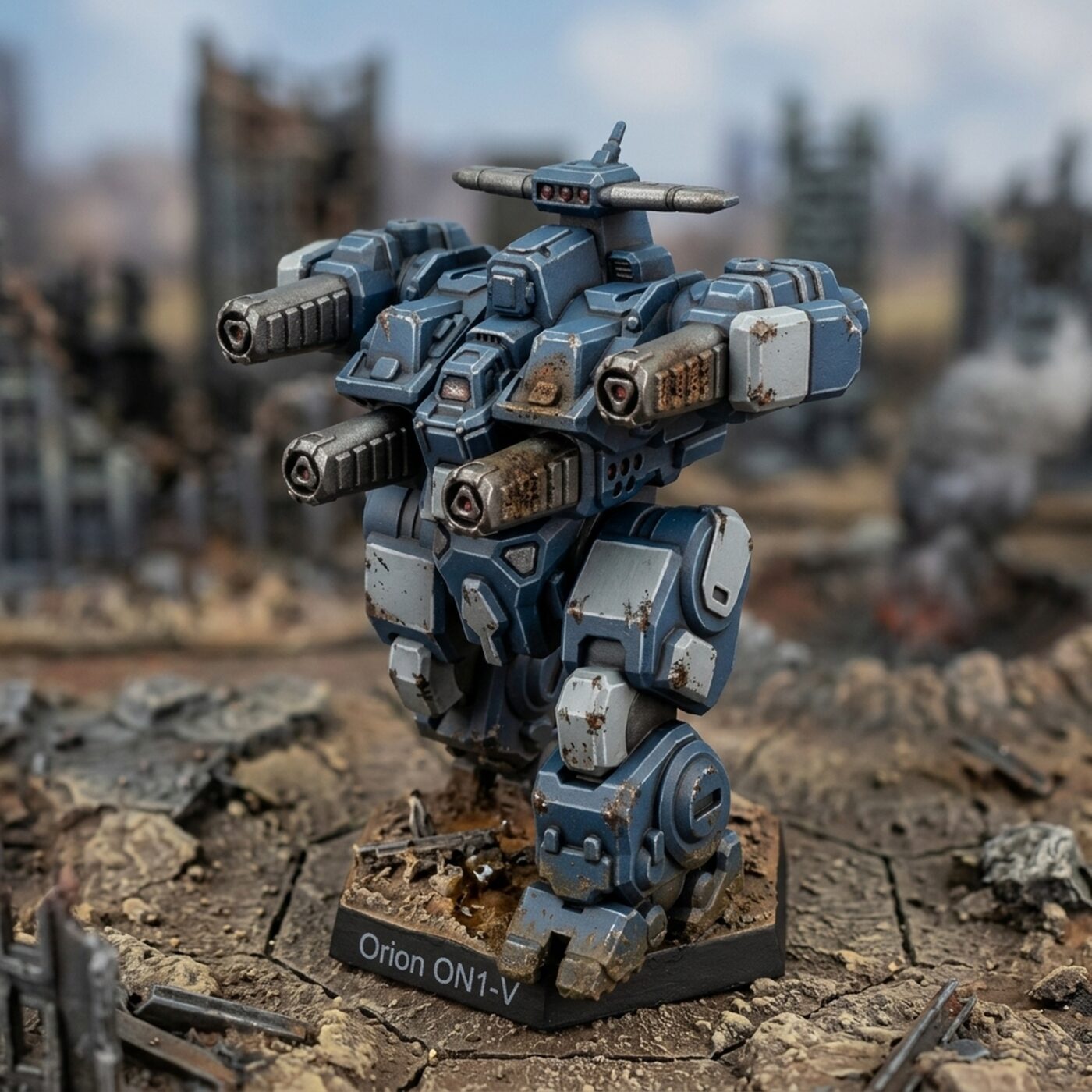 Rifleman III Painted Mech Miniature