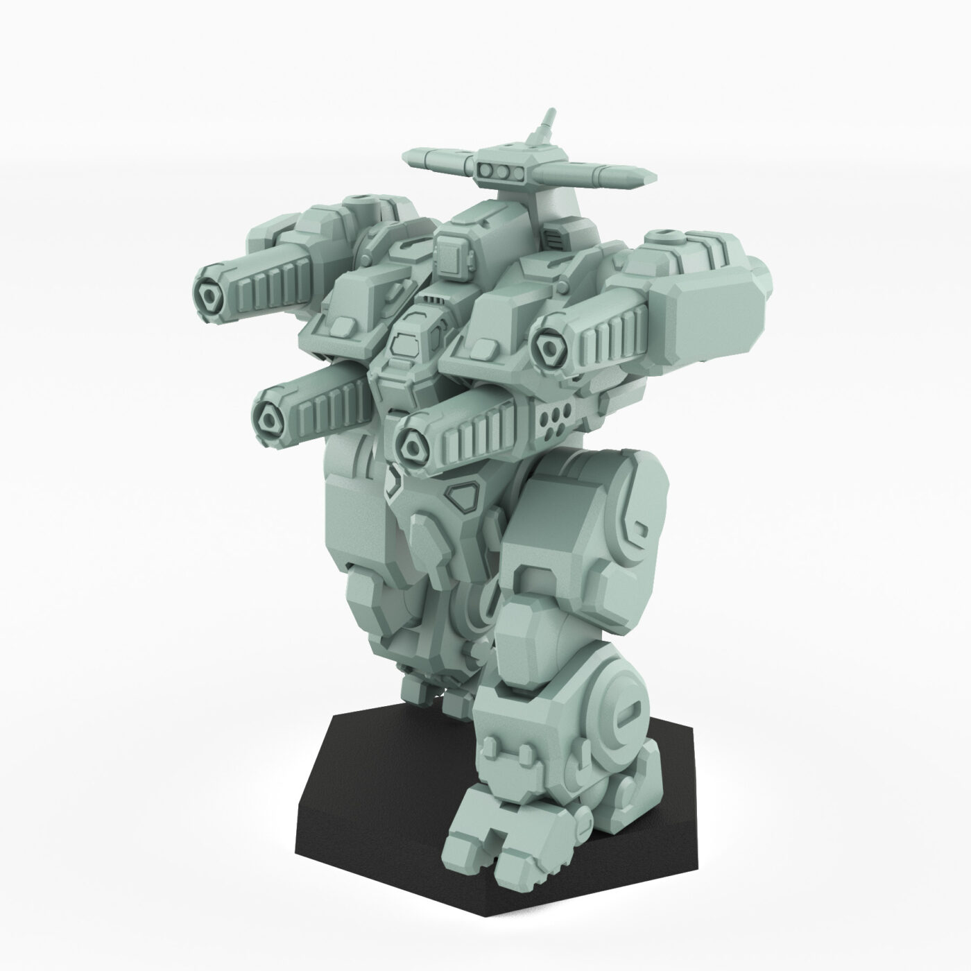 Rifleman III 3D Printed Mech Miniature