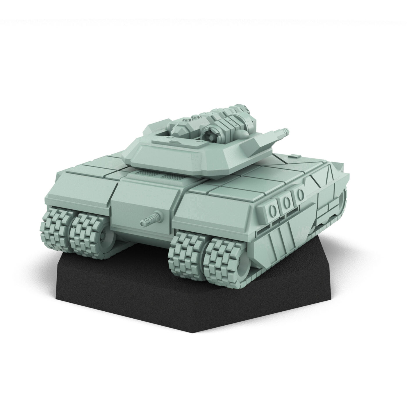 Rommel IIc Heavy Tank Miniature