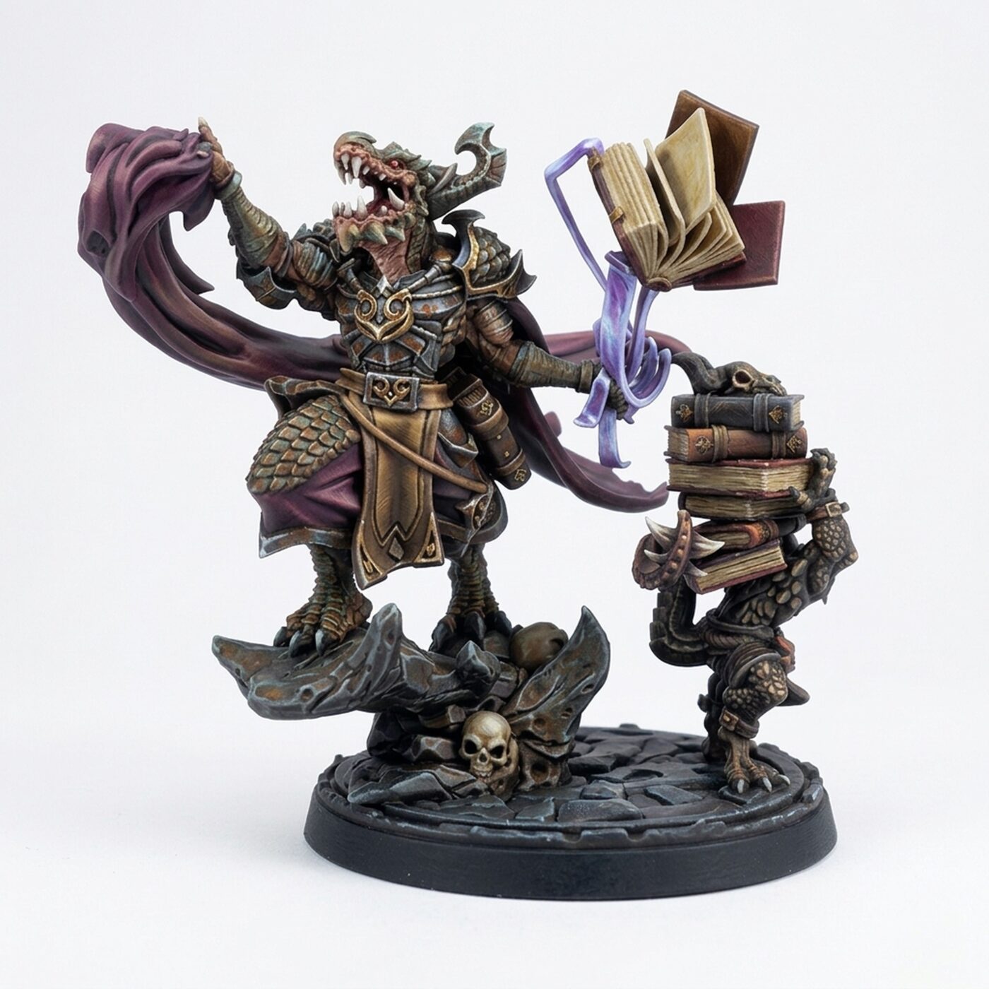 Rongur Son Of The Wyrm - Painted 3D Printed Miniature