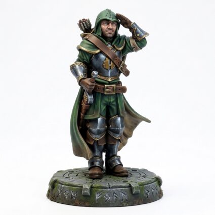 Roy Therookie - Painted 3D Printed Miniature