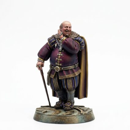 Royal Advisor - Painted 3D Printed Miniature
