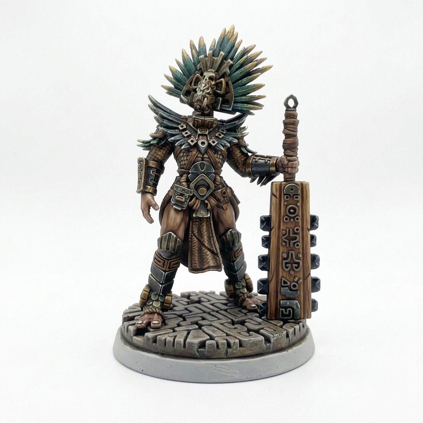 Royal Warrior A - Painted 3D Printed Miniature