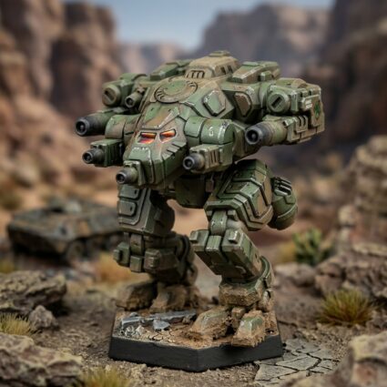 Sagita J Painted Mech Miniature