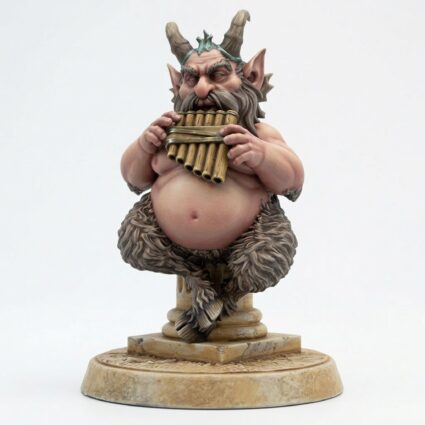 Satyr Of Veto A - Painted 3D Printed Miniature