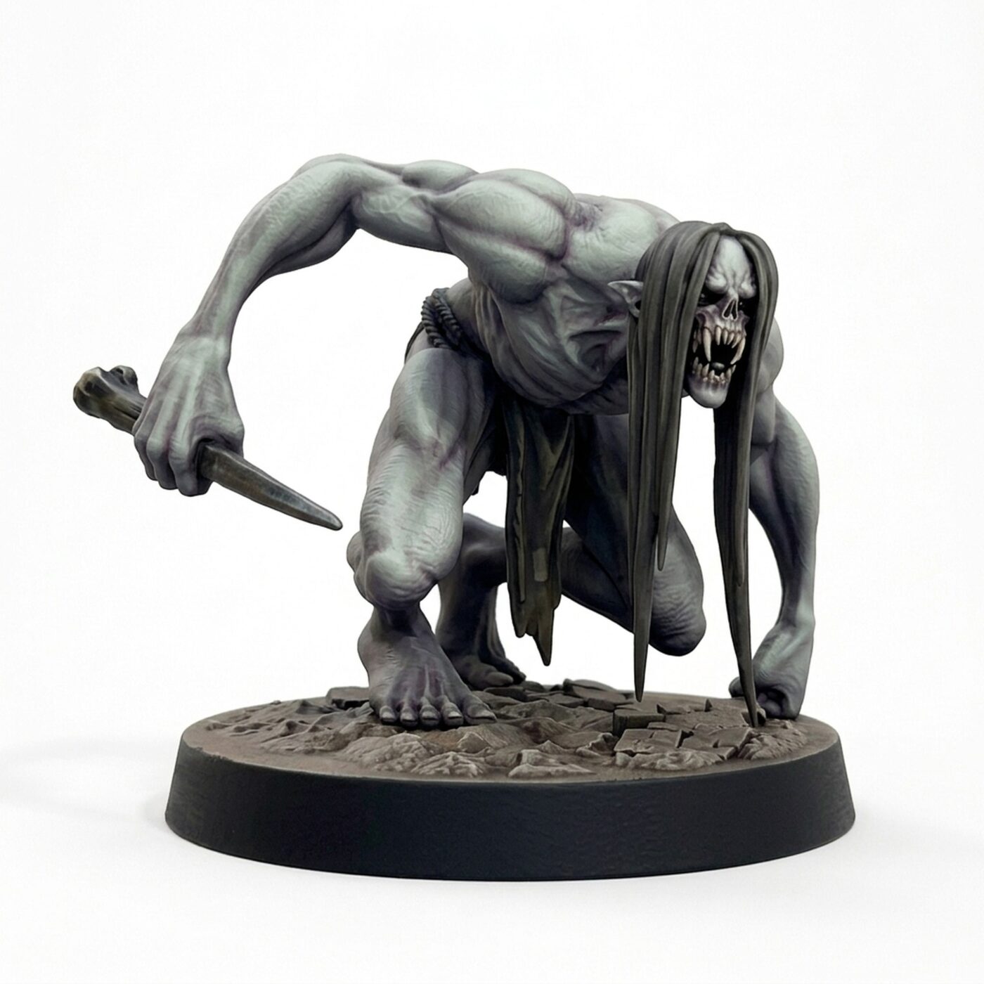 Savageghoul Crouch - Painted 3D Printed Miniature