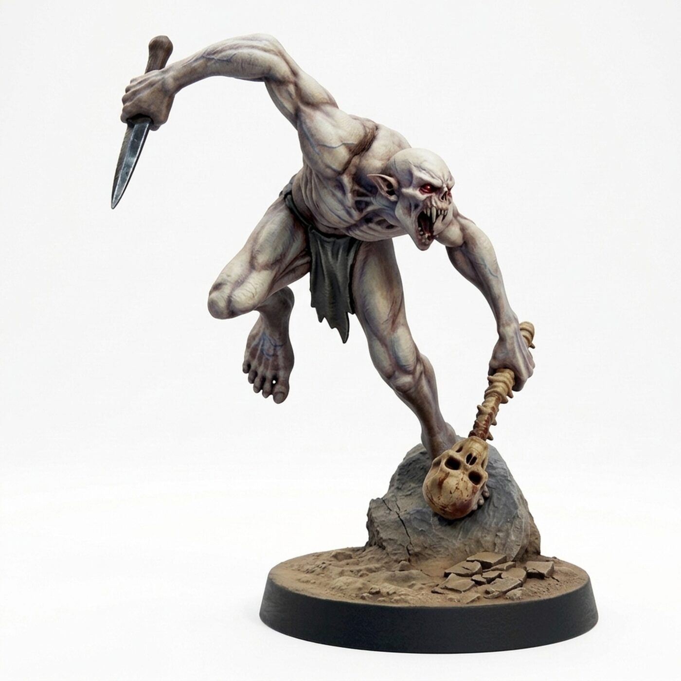 Savageghoul Jump - Painted 3D Printed Miniature
