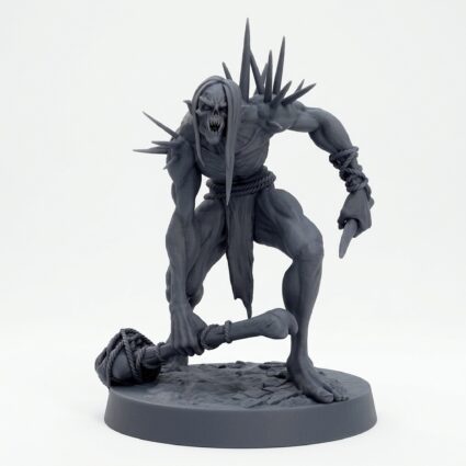 Savageghoul Look - Gray Resin 3D Printed Miniature