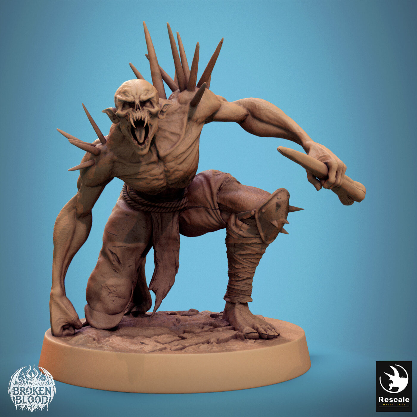 Savageghoul Track Miniature