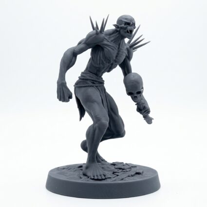 Savageghoul Wait - Gray Resin 3D Printed Miniature
