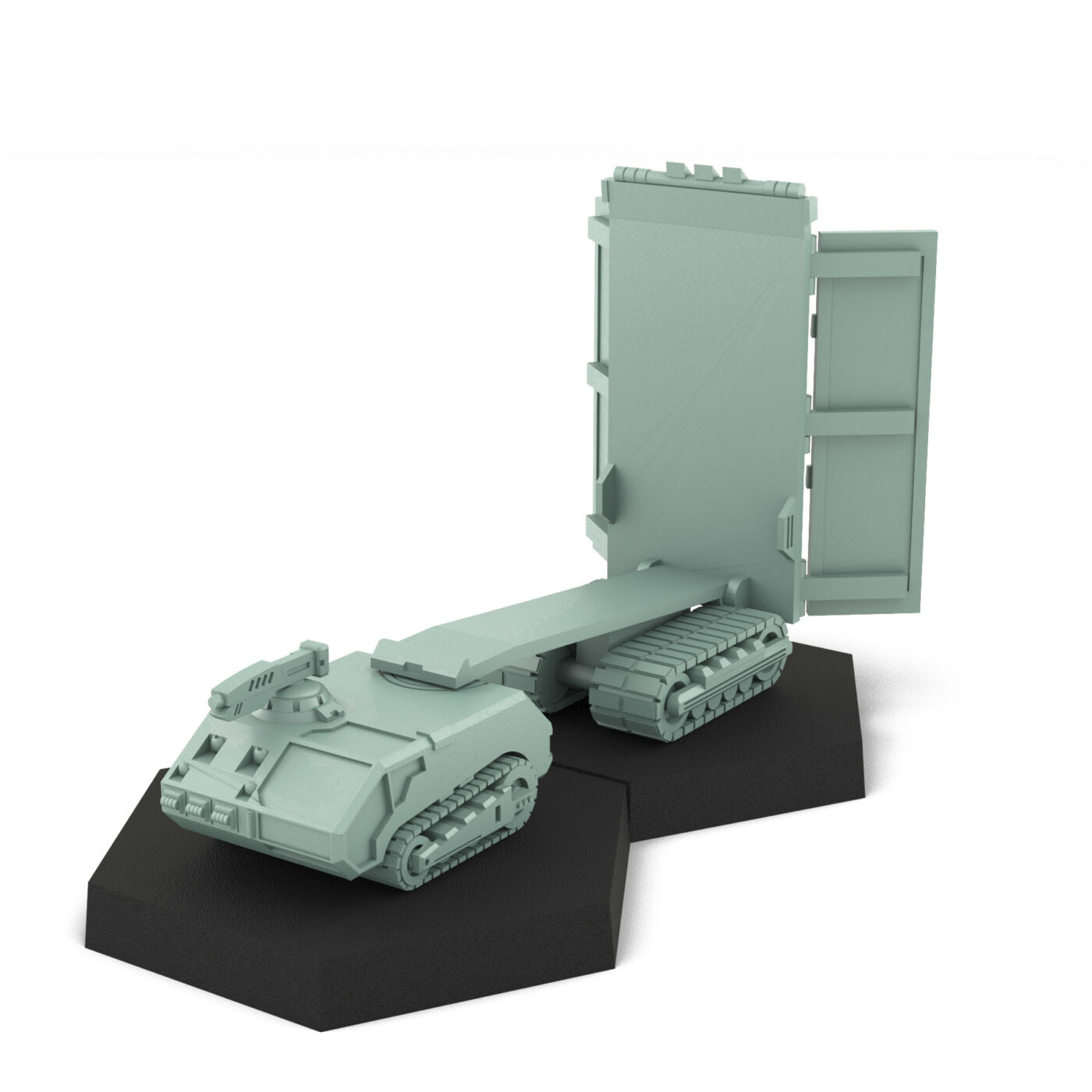 Savior Repair Vehicle (Deployed) – USe Mechs 3D Print 3D Printed Mech Miniature