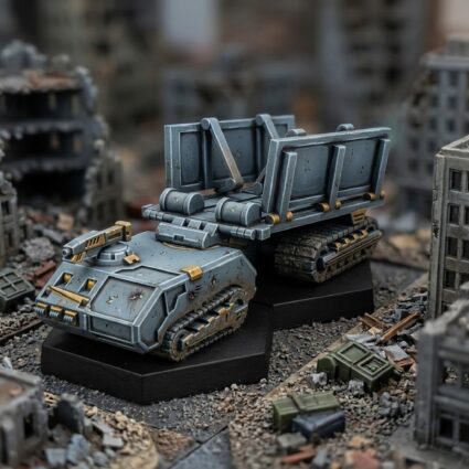 Savior Repair Vehicle (Stowed) - USe Mechs Painted Mech Miniature