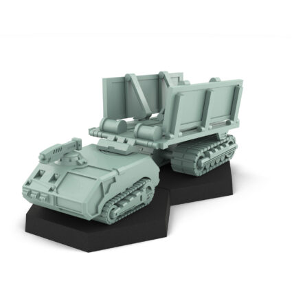 Savior Repair Vehicle (Stowed) - USe Mechs 3D Printed Mech Miniature