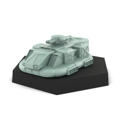Saxon APC HQ - Sci-Fi Miniature Game Vehicle 3D Printed Mech Miniature