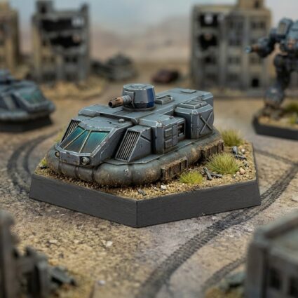 Saxon APC Laser - 6mm Armored Personnel Carrier Painted Mech Miniature
