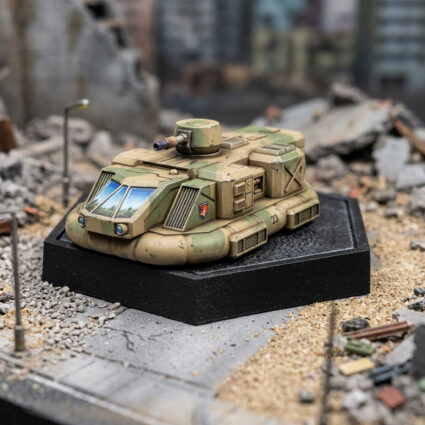 Saxon APC MASH 3D Printed Miniature Painted Mech Miniature