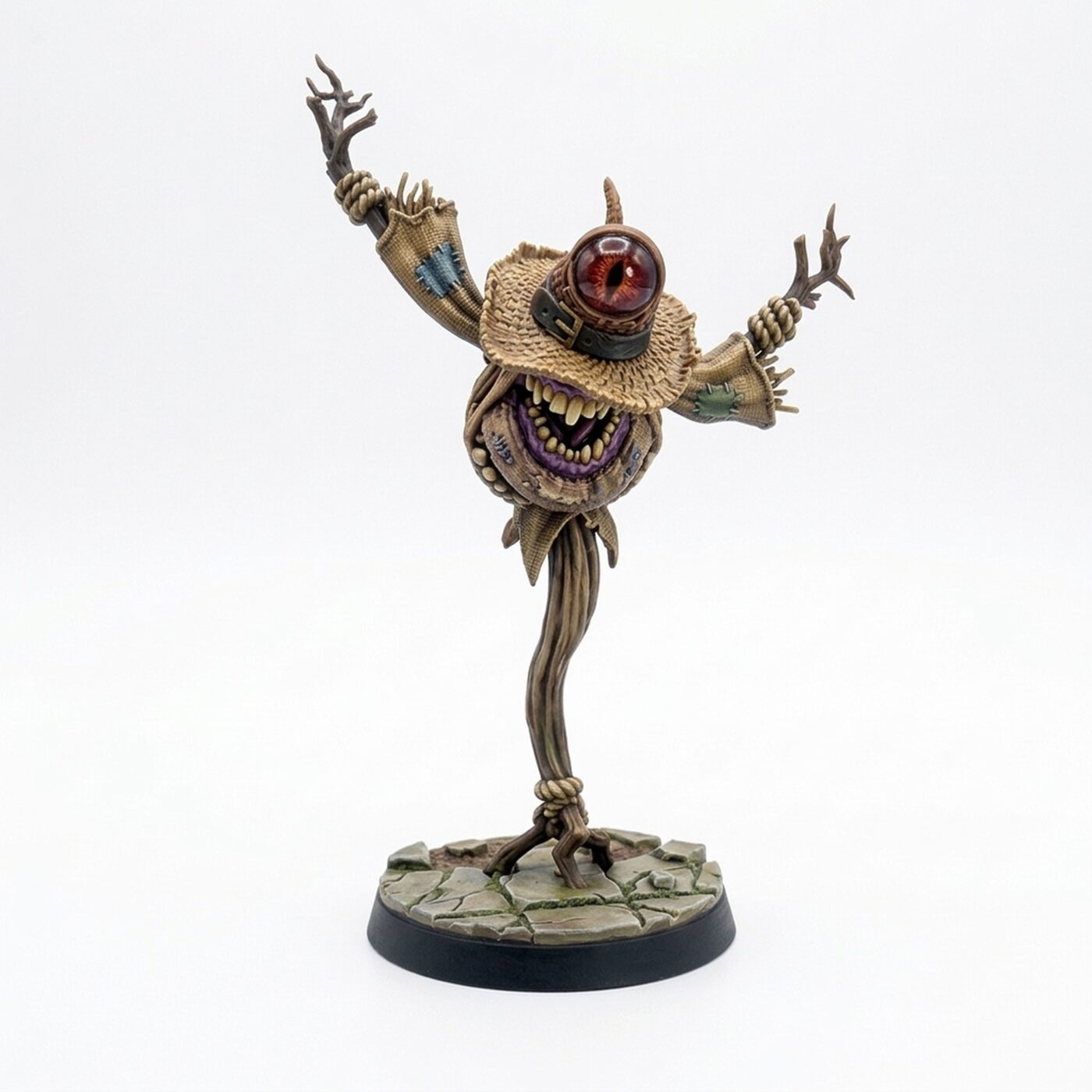 Scarecrow Mimic - Painted 3D Printed Miniature