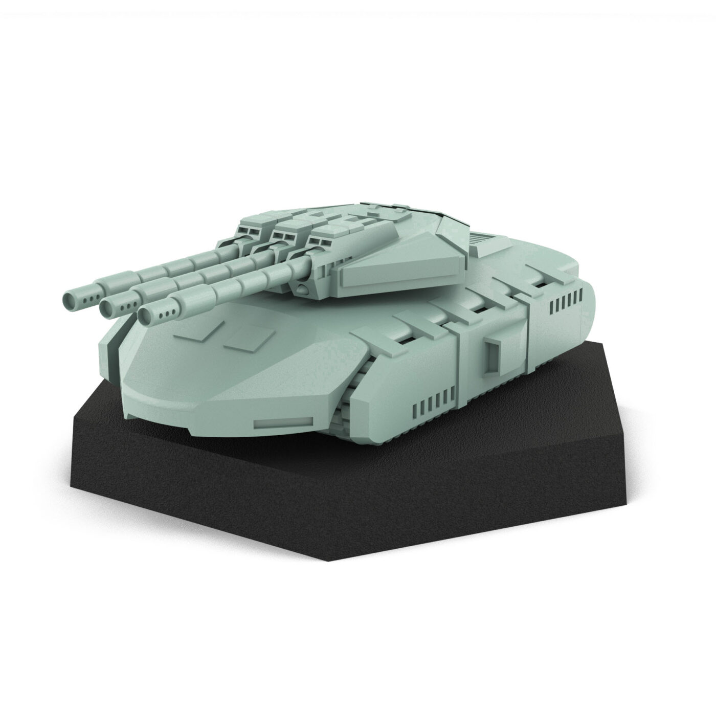 Schrek (Gauss Variant) - USe Mechs 3D Printed Miniature 3D Printed Mech Miniature